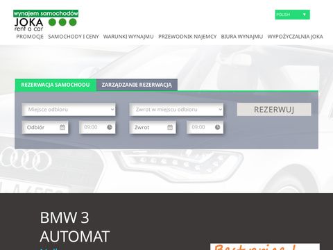 Wynajem samochodów Joka Rent a Car