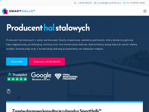 Smarthalls.com - hale stalowe