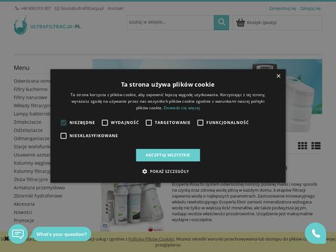 Ultrafiltracja.pl filtry do wody