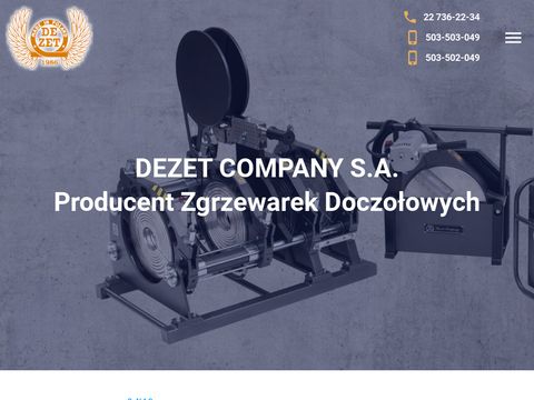 Dezet kalibracje zgrzewarek