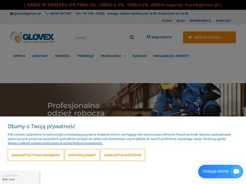 Glovex.com.pl - obuwie ochronne