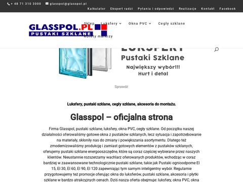 Glasspol.pl luksfery szkło fusing