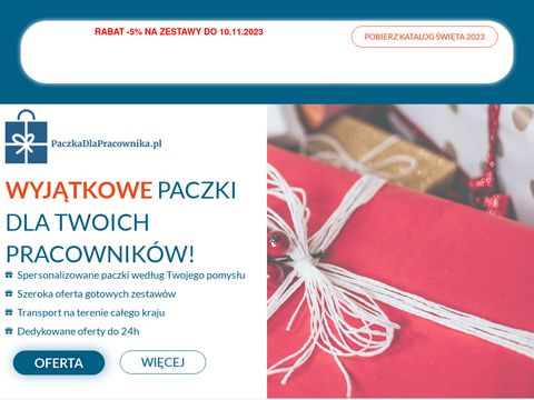 Paczkipracownicze.pl zestawy delikatesowe