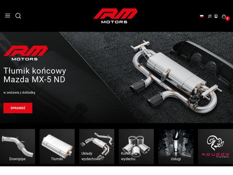 Rm-motors.com katalizatory sportowe
