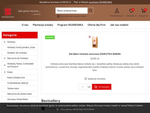 Herbataonline.pl sklep internetowy