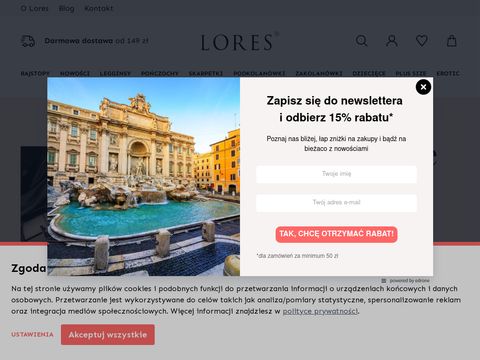 Lores.pl - rajstopy modelujące