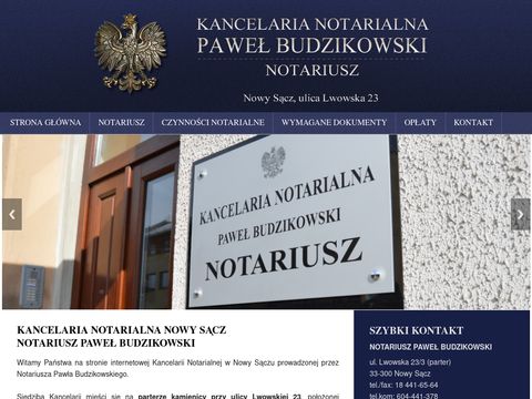 Budzikowski.pl kancelaria notarialna