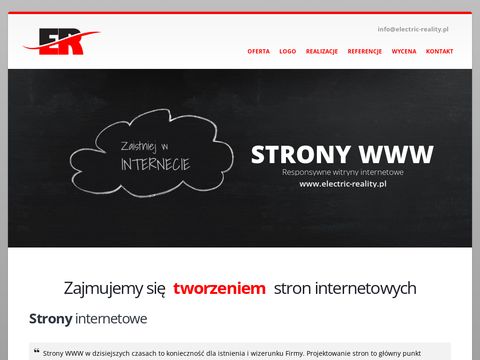 Electric-reality.pl tworzenie stron