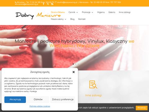 Dobrymanicure.pl paznokcie hybrydowe