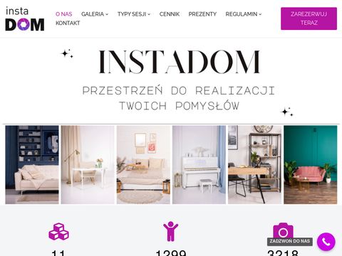 Insta-dom.pl - studio fotograficzne Warszawa