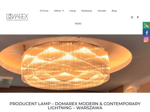 Domarex.com.pl - producent lamp
