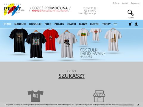 Printsc.pl - ubrania reklamowe