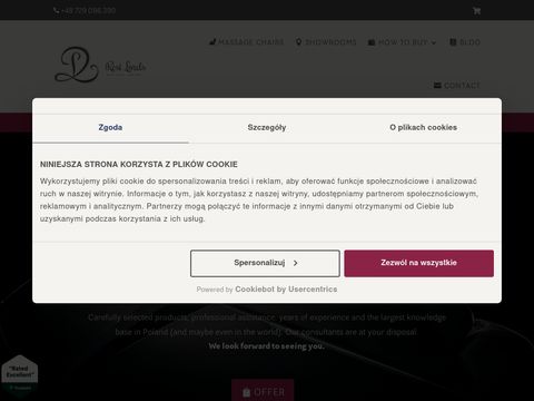 Restlords.com fotele masujące