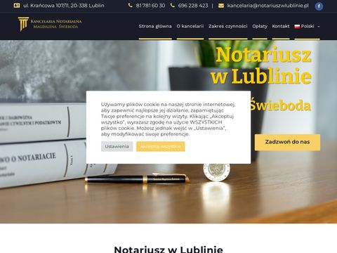 Notariuszwlublinie.pl - M. Świeboda