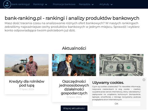 Bank-ranking.pl kont firmowych