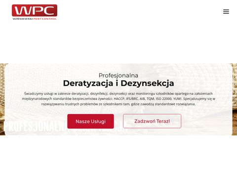 WPC zwalczanie szkodników