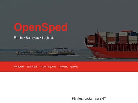 Opensped.pl spedycja
