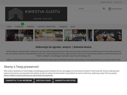 Kwestia-Gustu.pl - dekoracje