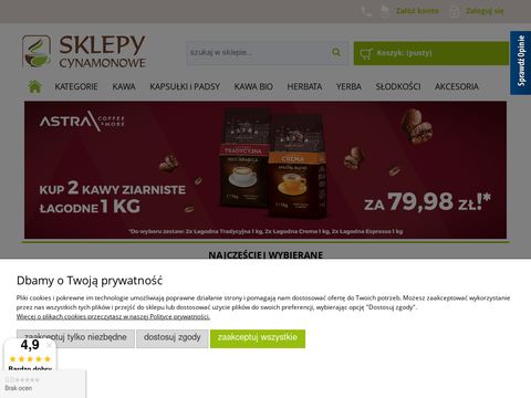 Sklepy-cynamonowe.eu - sklep z kawą