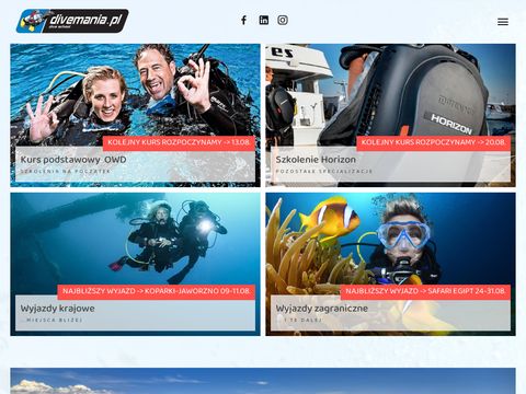 Divemania kurs nurkowania