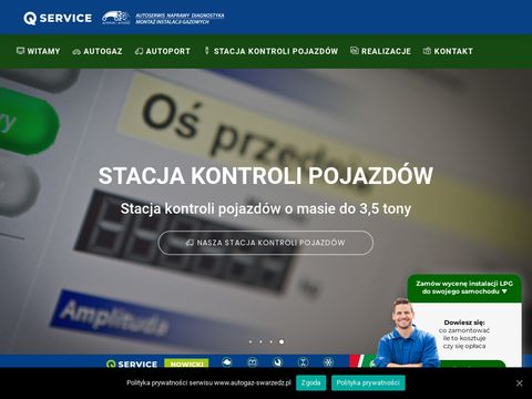 Autogaz-swarzedz.pl montaż instalacji gazowych