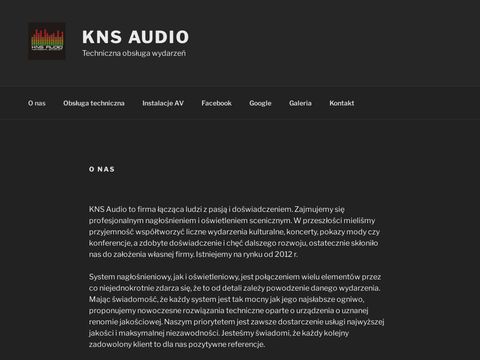 KNS Audio s.c.
