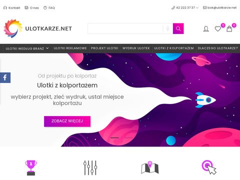 Ulotkarze.net - projektowanie ulotki