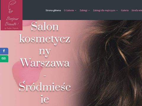 Bonjourbeaute.pl - salon urody fryzjer Warszawa