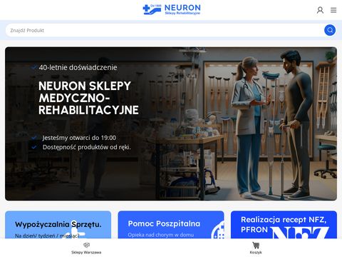 Neuron.waw.pl sklep rehabilitacyjny