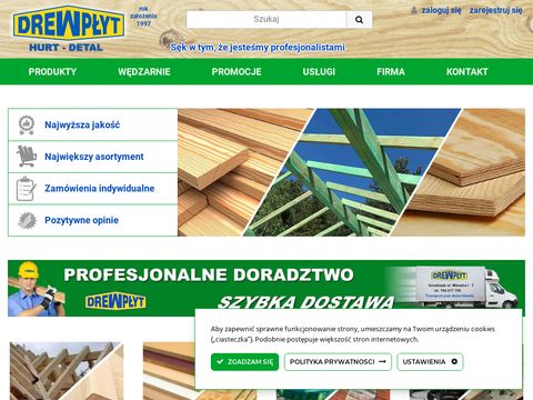 Drewplyt.com.pl transport drewno opałowe