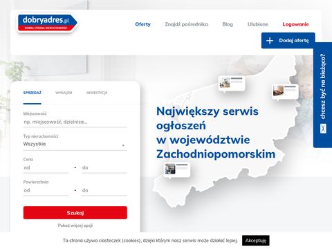 Dobryadres.pl - domy na sprzedaż
