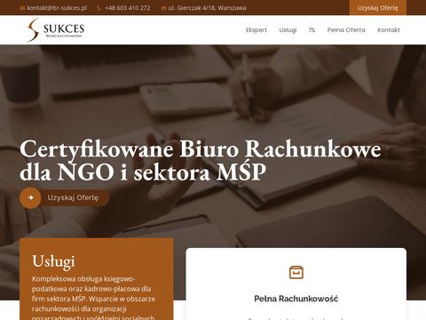 Sukces biuro rachunkowe Robert Lala