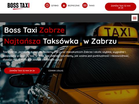 Boss Taxi - najtańsza taksówka w Gliwicach