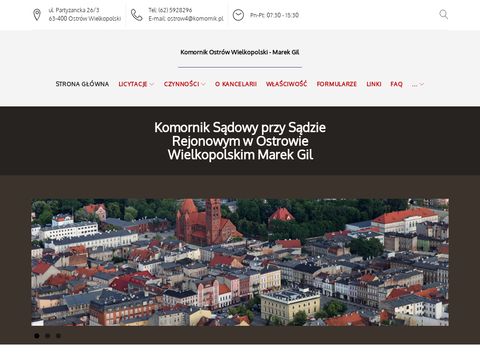 Komornik sądowy Marek Gil