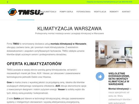 Tmsu.pl - klimatyzacja do biura Warszawa