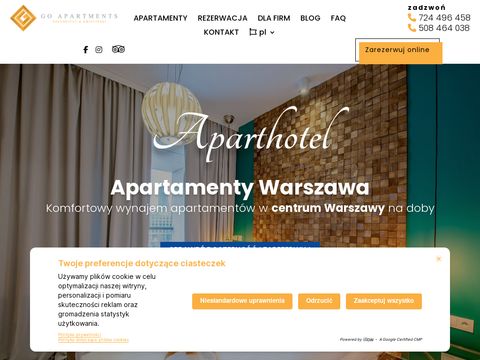 Go-apartments.pl apartamenty Warszawa