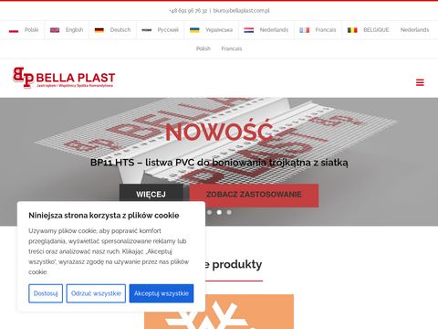 Bella Plast producent listew elewacyjnych