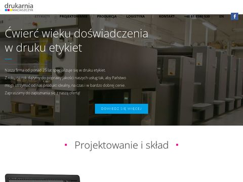 Drukujemyetykiety.com Maciaszczyk