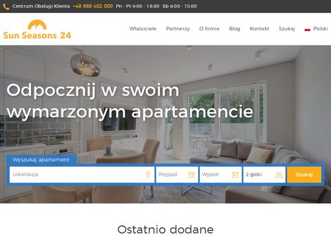 Sunseasons24.pl apartamenty