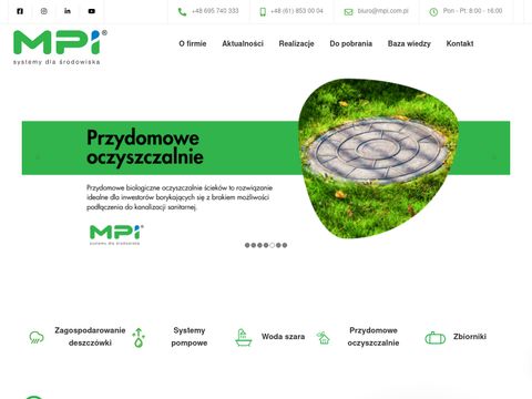 Mpi.com.pl przydomowe oczyszczalnie ścieków