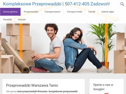 Kompleksowe-przeprowadzki.pl Warszawa