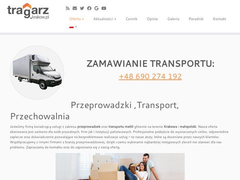 Tragarz.krakow.pl przeprowadzki
