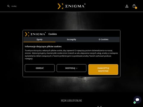 Enigma - biżuteria dla mężczyzn