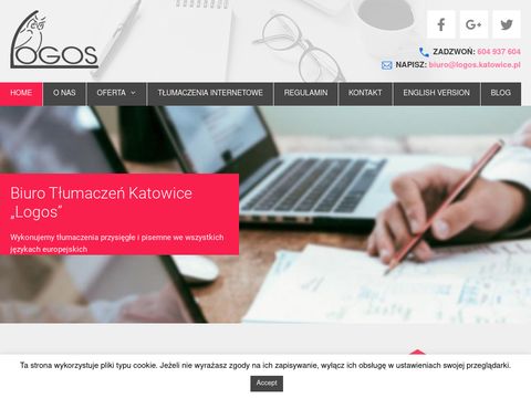 Logos tłumaczenia Katowice