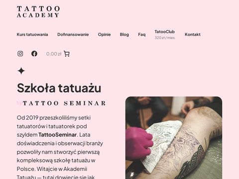 Tattooacademy.pl - kurs tatuowania