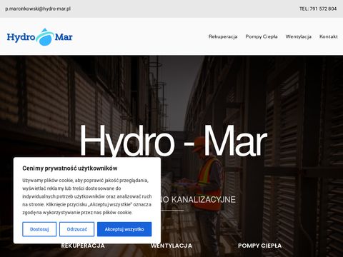 Hydro-mar.pl - rekuperacje Warszawa