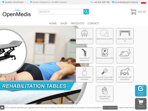 OpenMedis - modele anatomiczne