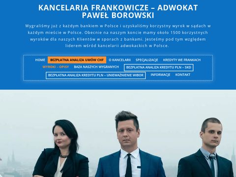 Paweł Borowski kancelaria adwokacka