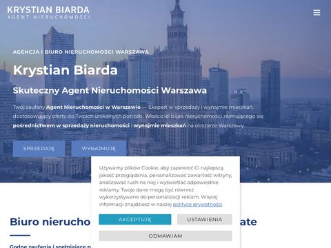 KrystianBiarda.com biuro nieruchomości Warszawa