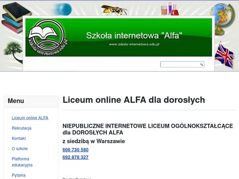 Szkola-internetowa.edu.pl - liceum dla dorosłych
